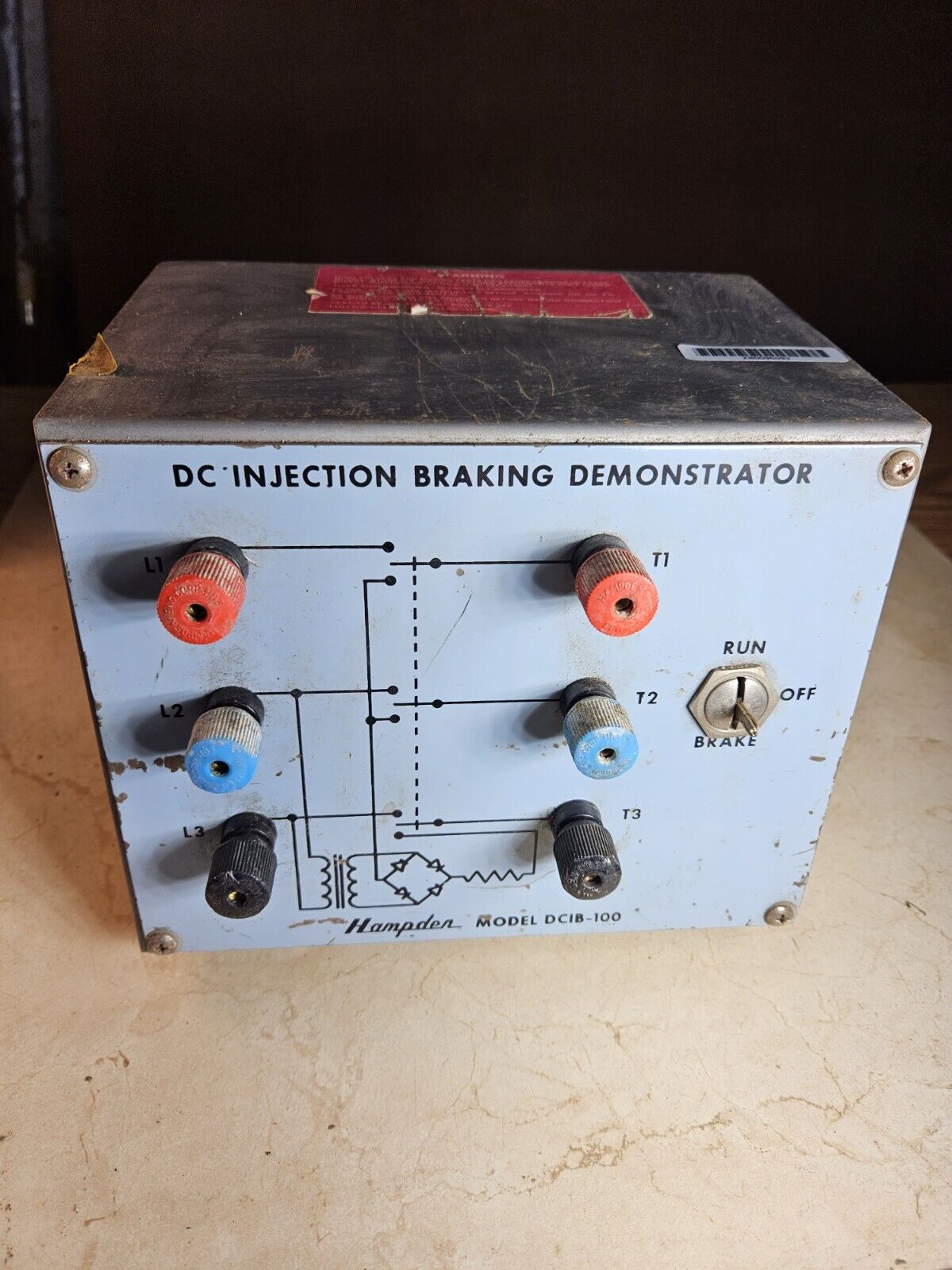 HAMPDEN ENGINEERING DC Braking Demo Unit DC1B-100