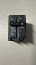 NEW Eaton BR250 50 AMP  Double Pole 240 Volt Circuit Breaker picture