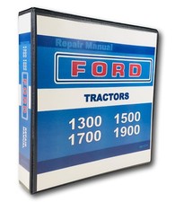 Ford 1300 1500 1700 1900 Tractor Service Repair Manual Technical Shop Overhaul picture