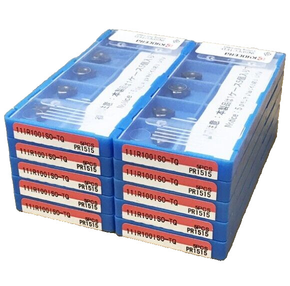 50pcs of Kyocera Carbide inserts: 11IR100ISO-TQ PR1515