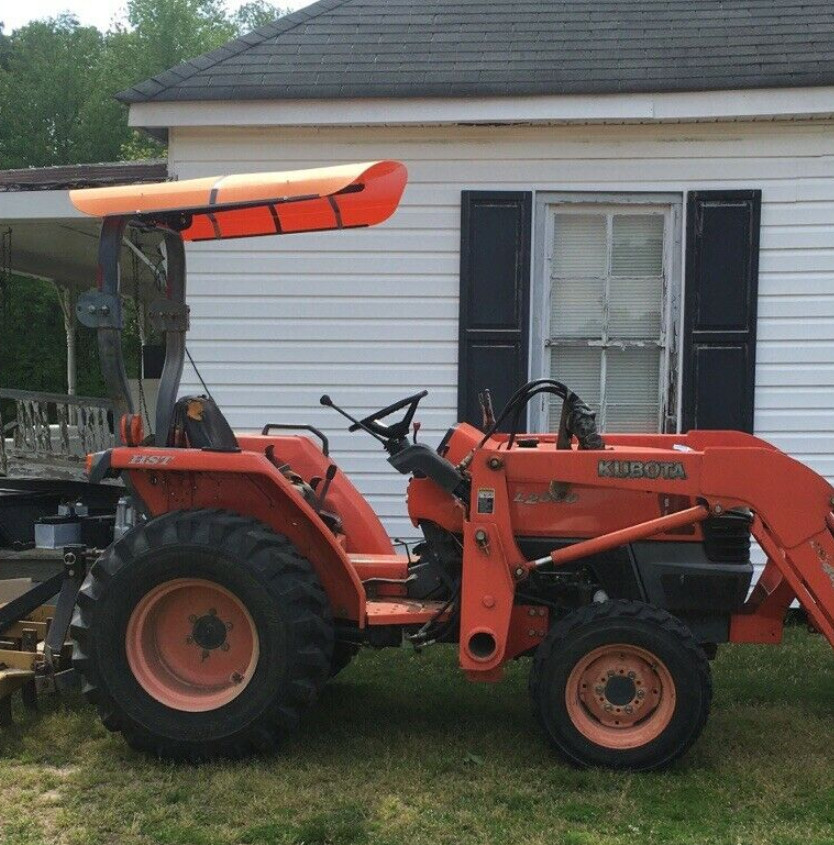 For Kubota, Kioti, Agco Tuff Top Tractor Canopy Orange/White/Green/Red For Kubota, Kioti, Agco Tuff Top Tractor Canopy Orange/White/Green/Red