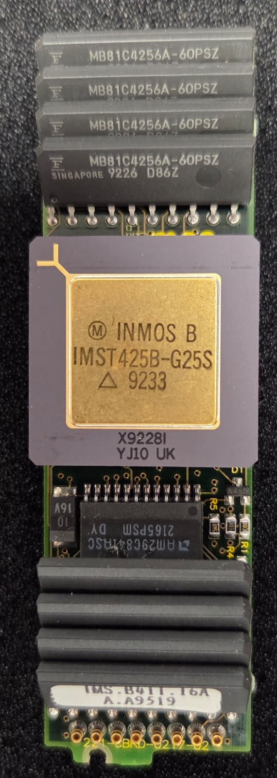 Vintage Transputer Module IMS-B411-16A With IMST805-G25S Vintage Transputer Module IMS-B411-16A With IMST805-G25S