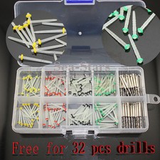 160 PCS NEW Dental Glass Fiber Post Single Refilled Package & Free 32 PCS Drills picture