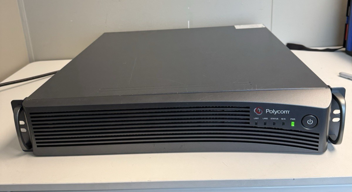 Polycom RealPresence Collaboration Server 1800 RPCS1800 RMX Video Conferencing