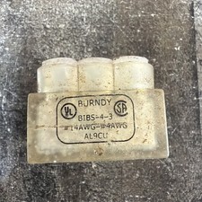 BURNDY BIBS-4-3 ALUMINUM 3-PORT 1-SIDED ENTRY MULTI-TAP CONNECTOR - NEW NO BOX picture
