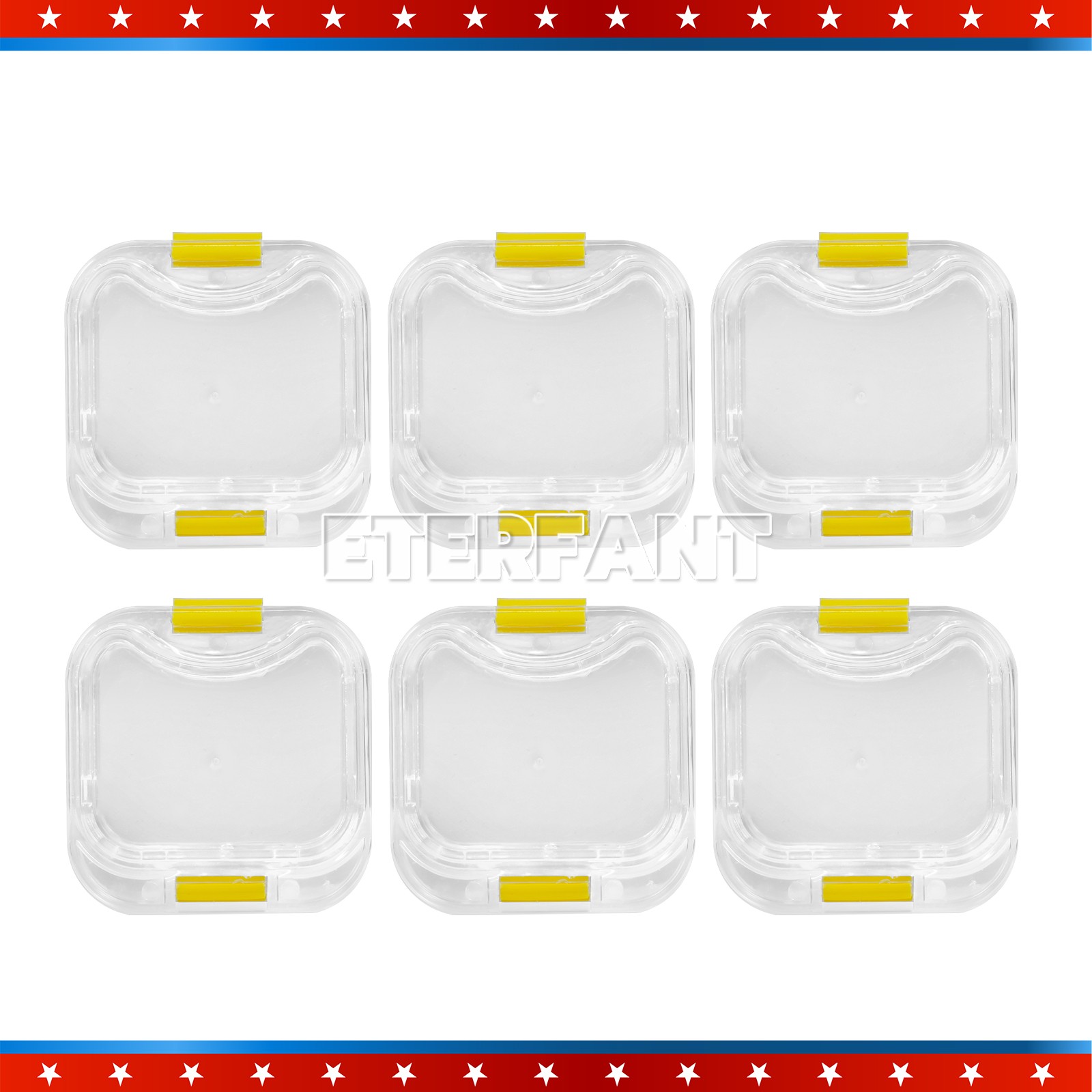 500/1000pc Dental Lab Crown Boxes With Foam For Crowns Rigid Crown Box Clear Top 500/1000pc Dental Lab Crown Boxes With Foam For Crowns Rigid Crown Box Clear Top