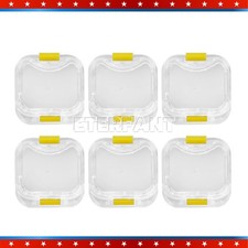 500/1000pc Dental Lab Crown Boxes With Foam For Crowns Rigid Crown Box Clear Top picture