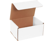Choose from 50-200 White Corrugated Mailers 8x6x4