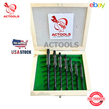 New Adjustable Hand Reamers Set 7 Pcs HV to H3 Sizes 1/4