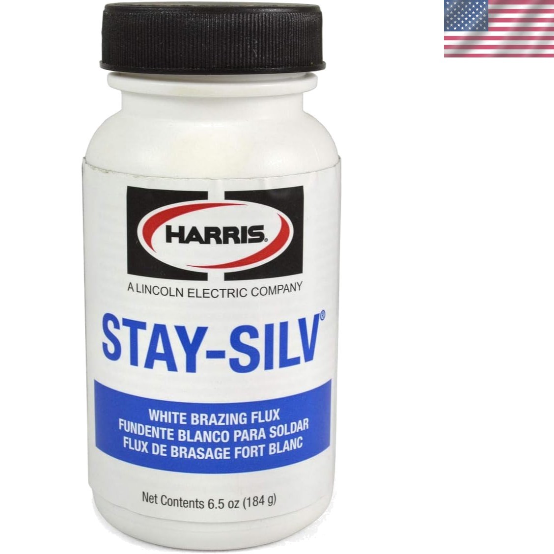 Harris Stay-Silv Silver White Brazing Flux Paste for Hi Temperature, SSWF7 Harris Stay-Silv Silver White Brazing Flux Paste for Hi Temperature, SSWF7