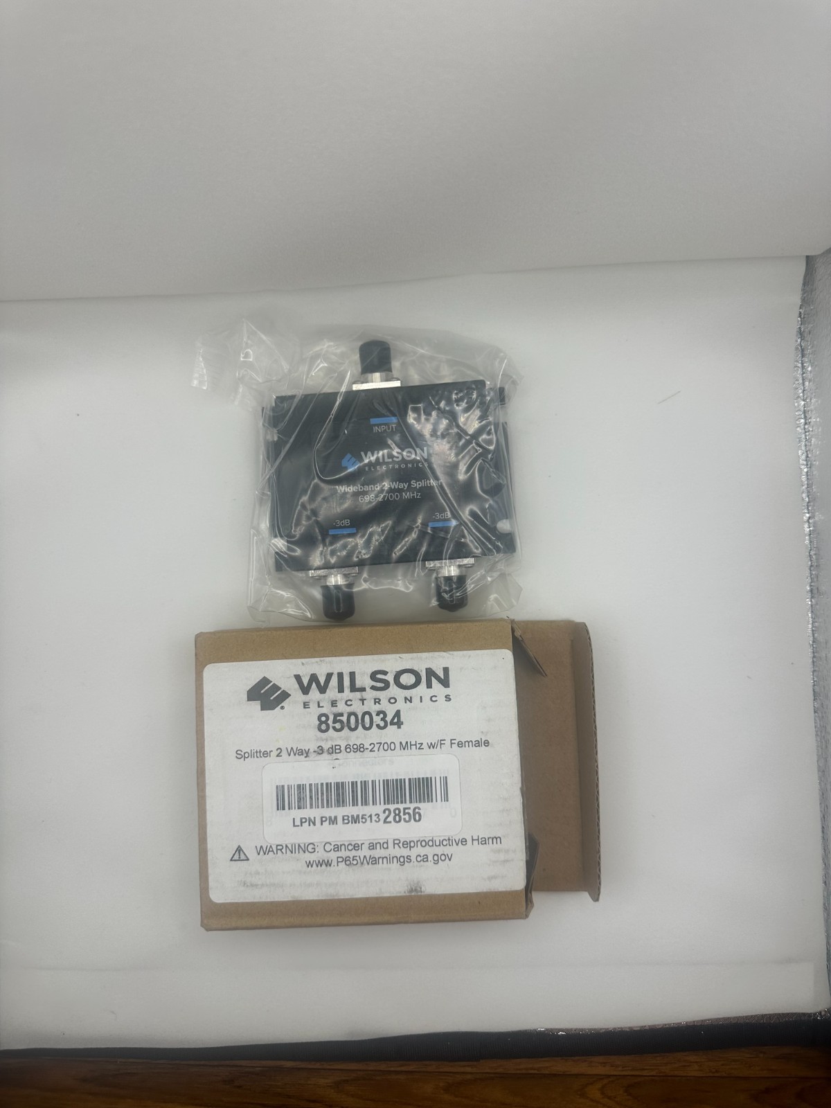 New Wilson Electronics 850034, Splitter 2 Way w/F Female Connectors 2700 MHz
