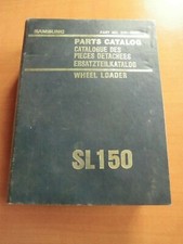Parts Catalog Samsung Wheel Loader SL 150 Wheel Loader Parts List Edition 1993 picture