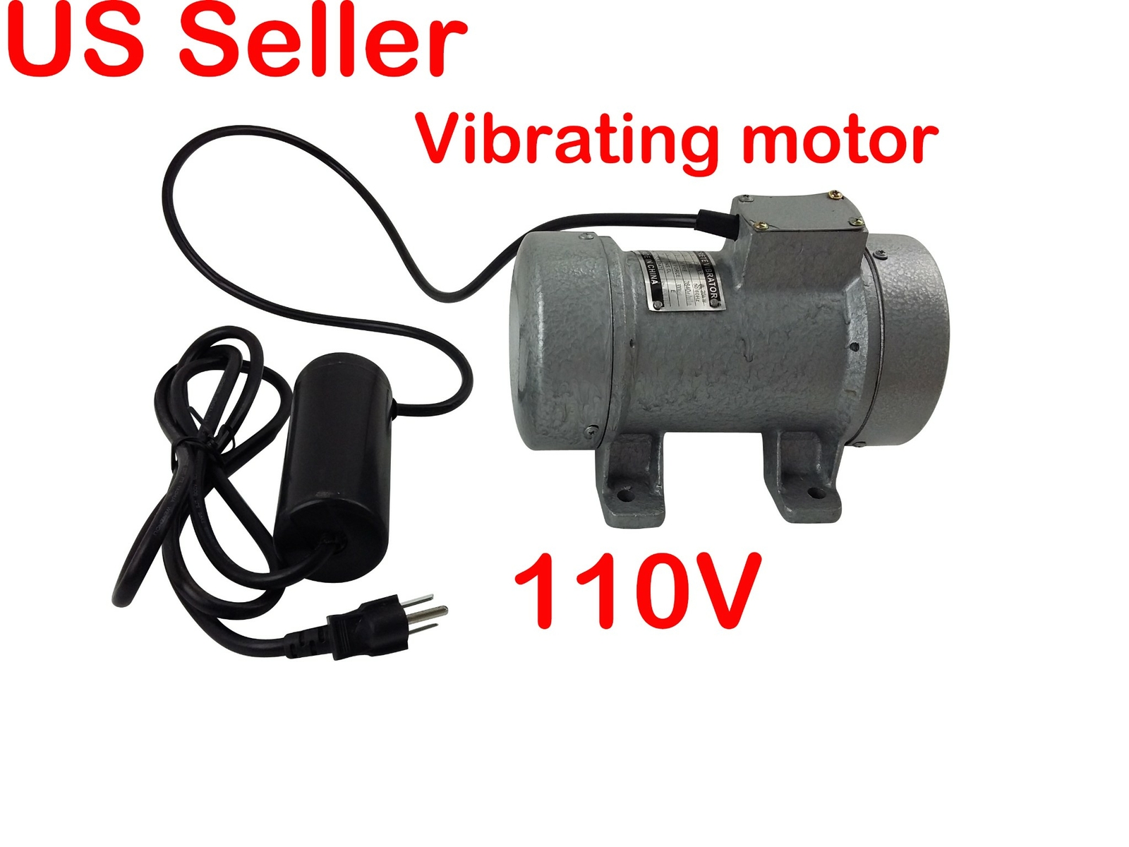 110V 250W Cast Iron Vibrating Vibrator Motor 2840rpm 110V 250W Cast Iron Vibrating Vibrator Motor 2840rpm