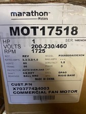 TRANE 1.0 HP, 230/460/60/3, 1725 RPM, Motor, MOT17518 picture