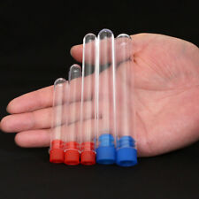 10/30/50/100PCS Plastic Clear Lab Test Tubes Vial Sample Container Bottle picture