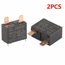 2Pcs For SANYOU SFK-112DM-GW 12VDC Poewr Relay 20A 250VAC 4Pins picture