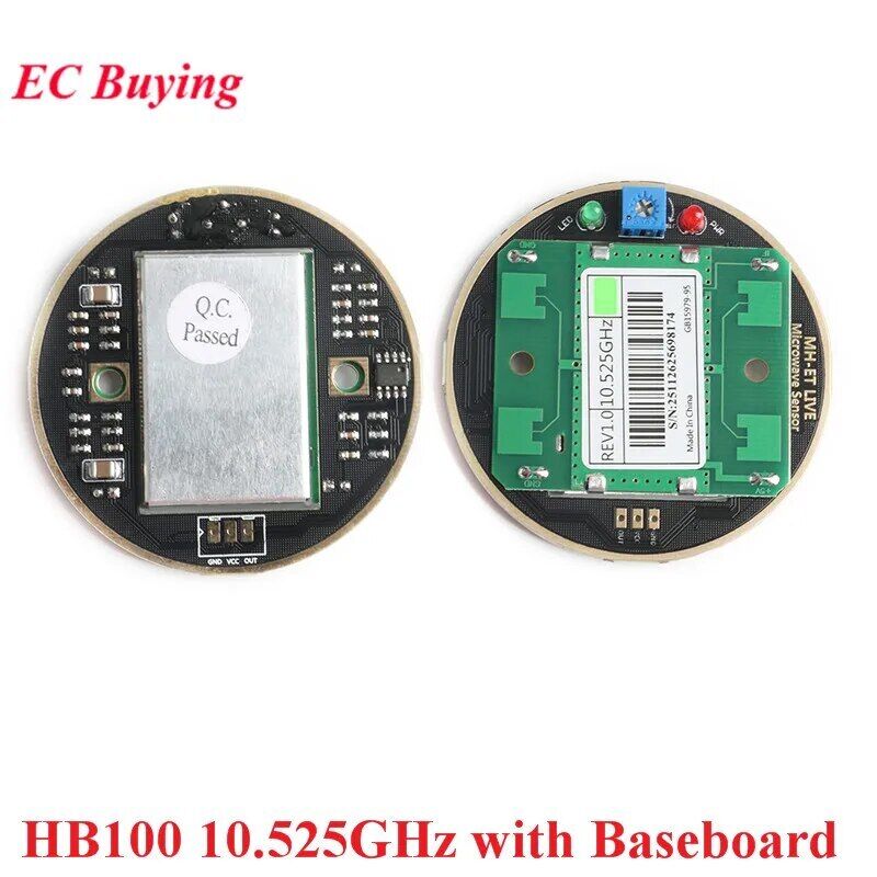 HB100 Microwave Doppler Radar Sensor 24G Human Body Induction Switch Module