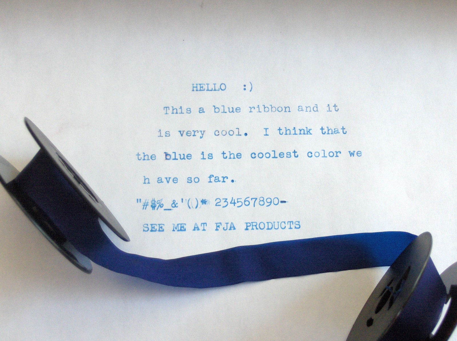 Royal Aristocrat Blue Ink Typewriter Ribbon + Fast Shipping Royal Aristocrat Blue Ink Typewriter Ribbon + Fast Shipping