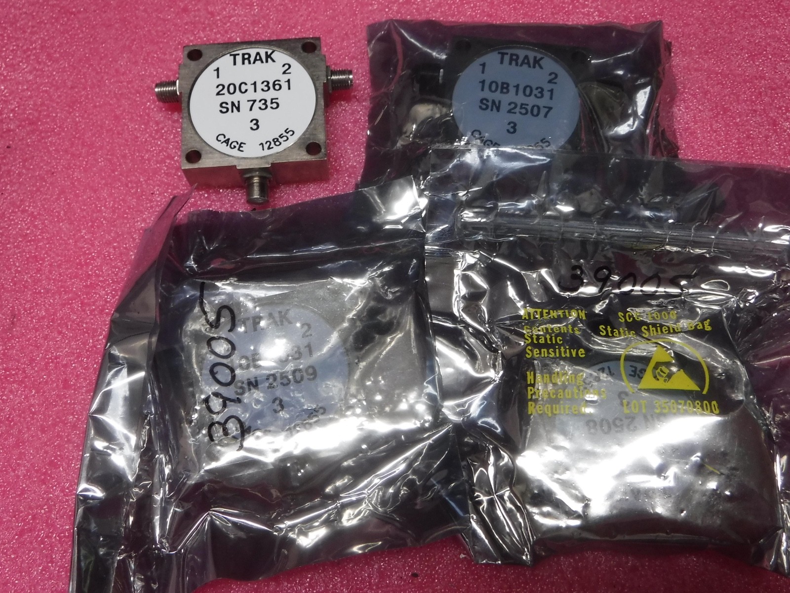Trak Microwave Isolator Lot of 4 Trak Microwave Isolator Lot of 4