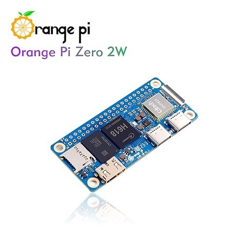 Orange Pi Zero 2W 2GB Quad-Core SBC WiFi 5 Bluetooth5 Single Board Mini Computer Orange Pi Zero 2W 2GB Quad-Core SBC WiFi 5 Bluetooth5 Single Board Mini Computer