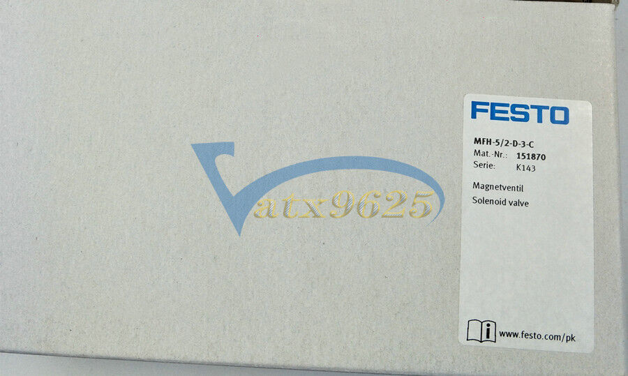 1PCS FESTO MFH-5/2-D-3-C 151870 Solenoid Valve New