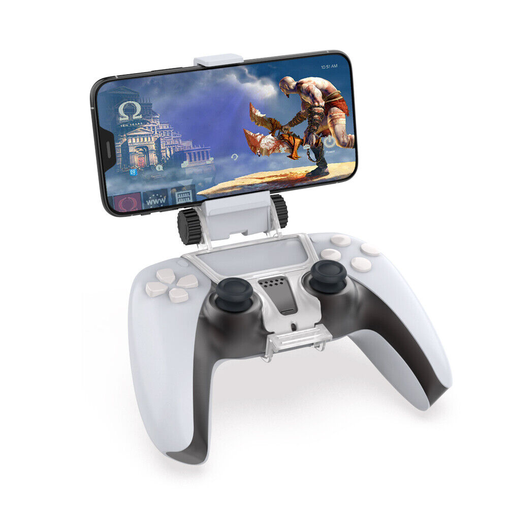 PS5 Controller Phone Clip Holder Clamp Mount Bracket for Sony PlayStation 5 PS5