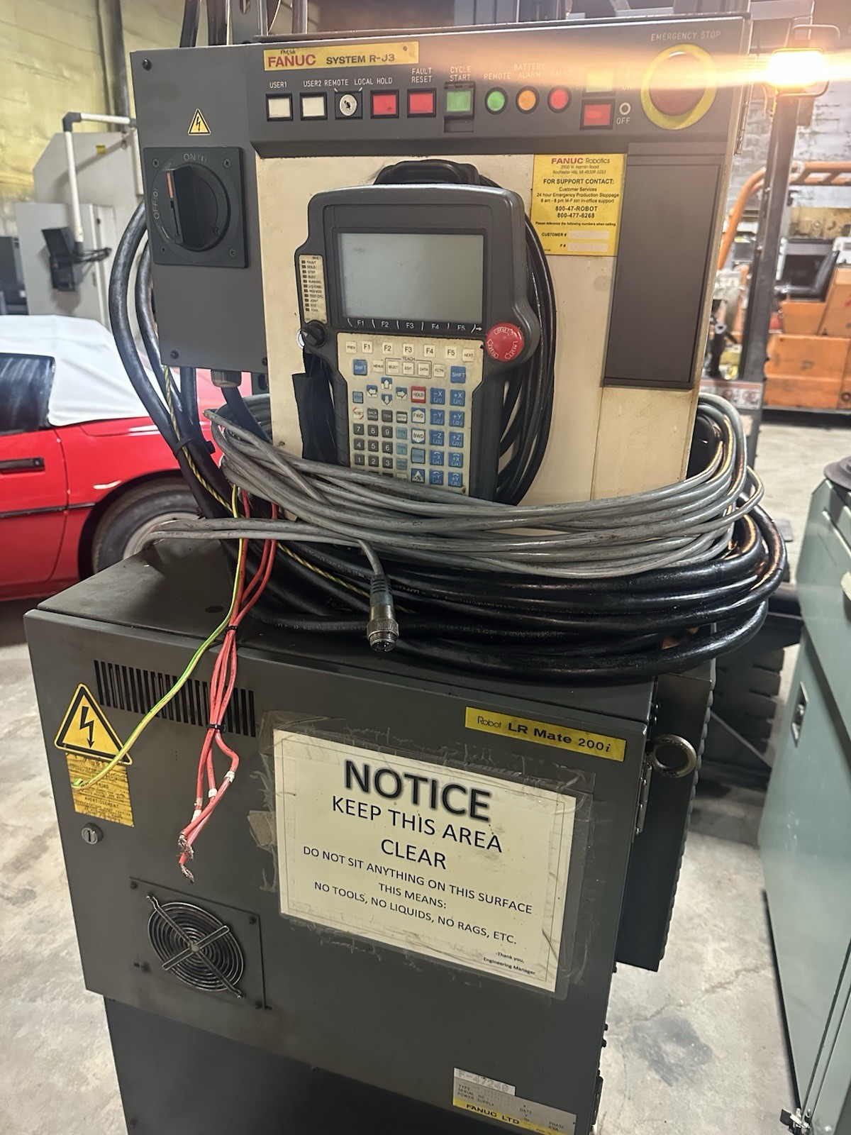Fanuc Robot With RJ3 Controller And Pendant for Sale - electronic ...
