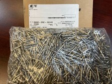 Lot of 100 0460-202-16141 TE Conn / Deutsch Size 16, 20-16 AWG Nickel Solid Pin picture