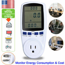 8Mode Electricity Usage Monitor Plug Power Watt Voltage Amps Meter Energy Saving picture