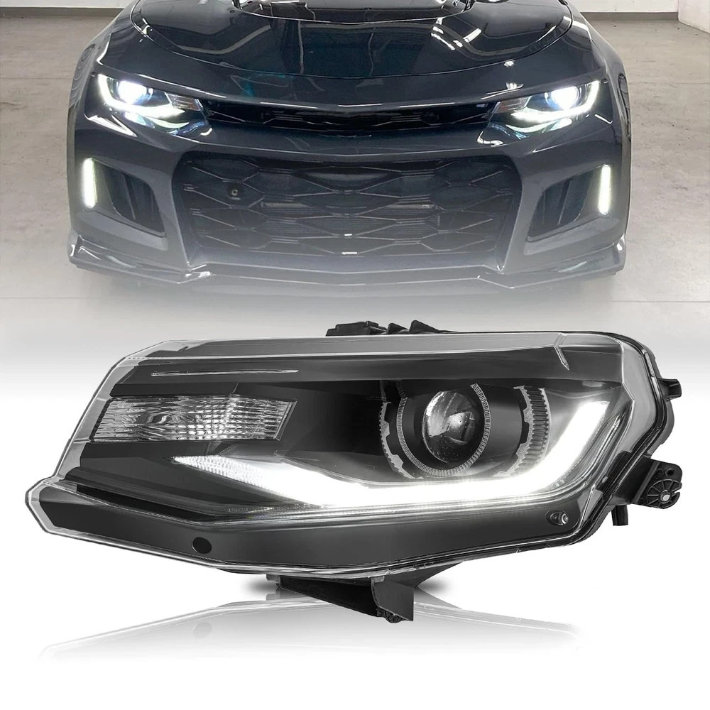 2016-2022 Chevy Camaro Headlight Assembly w/LED DRL Left Driver Side OE Style