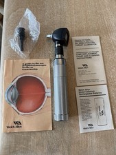 Vintage WELCH ALLYN RECHARGABLE HANDLE No. 2000 WITH OTOSCOPE HEAD picture