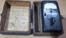 Vintage MCM Heathkit Precision Handitester VOM Multimeter Bakelite Case picture