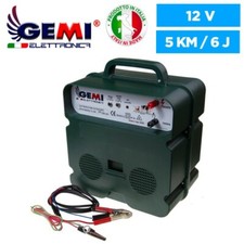 Electric Fence Energiser 12VBattery /220V Powered 5 KM for electric fences Gemi  picture