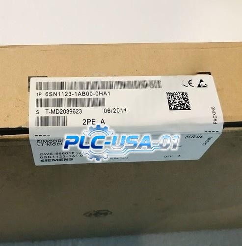 6SN1123-1AB00-0HA1 1PCS Brand NEW Siemens 6SN1123-1AB00-0HA1  Fast ship