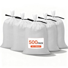 VEVOR Empty Sandbags 500 Packs 16x26 in Heavy Duty Sand Bags 50lb Capacity picture