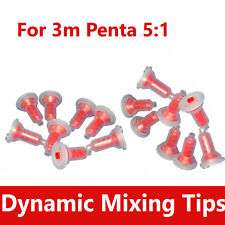 Dental Red iMix Static/Dynamic Mixer Tips Penta 5:1 For 3M Espe Penta, 50/Bg picture