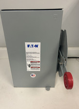 DT223URH-EATON-GENERAL DUTY SAFETY SWITCH-2P,100A,240V,NEMA3R RAINPROOF,3 WIRE picture