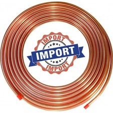 ICS Industries HVAC Refrigeration Copper Tubing Coil - Multiple Sizes 50 & 100FT picture