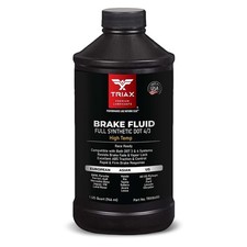 Brake Fluid DOT 3 4 Synthetic High Temp Heavy Duty 1 Quart All Vehicle ABS picture