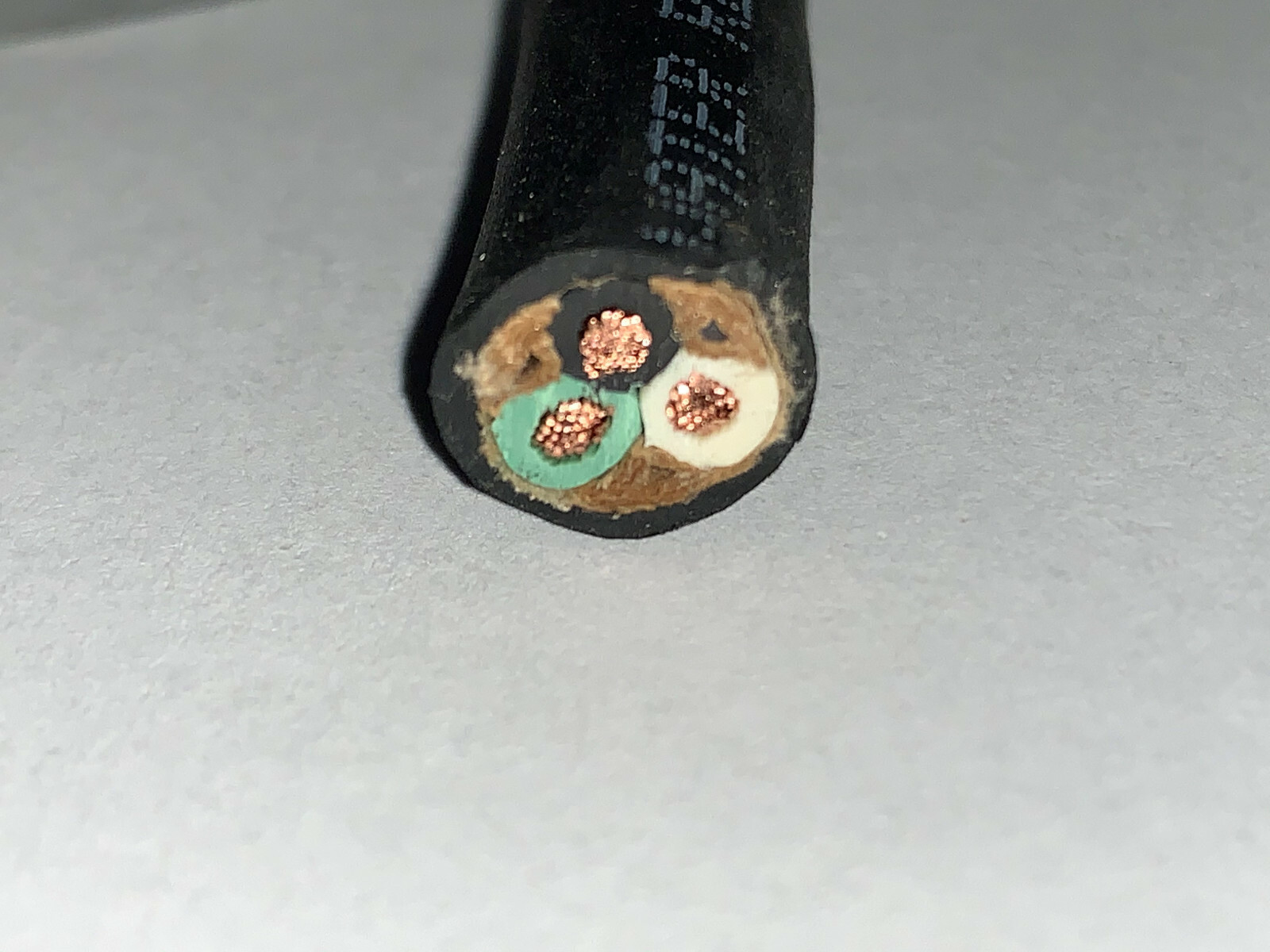 100 FT 14/3 SJOOW SJ SJO SJOW BLACK RUBBER CORD EXTENSION WIRE/CABLE