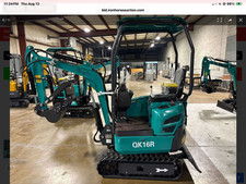 Agrotk,  15 HP B&S 1 ton Mini Excavator (AGT-QK-16R);  $3950.00 picture