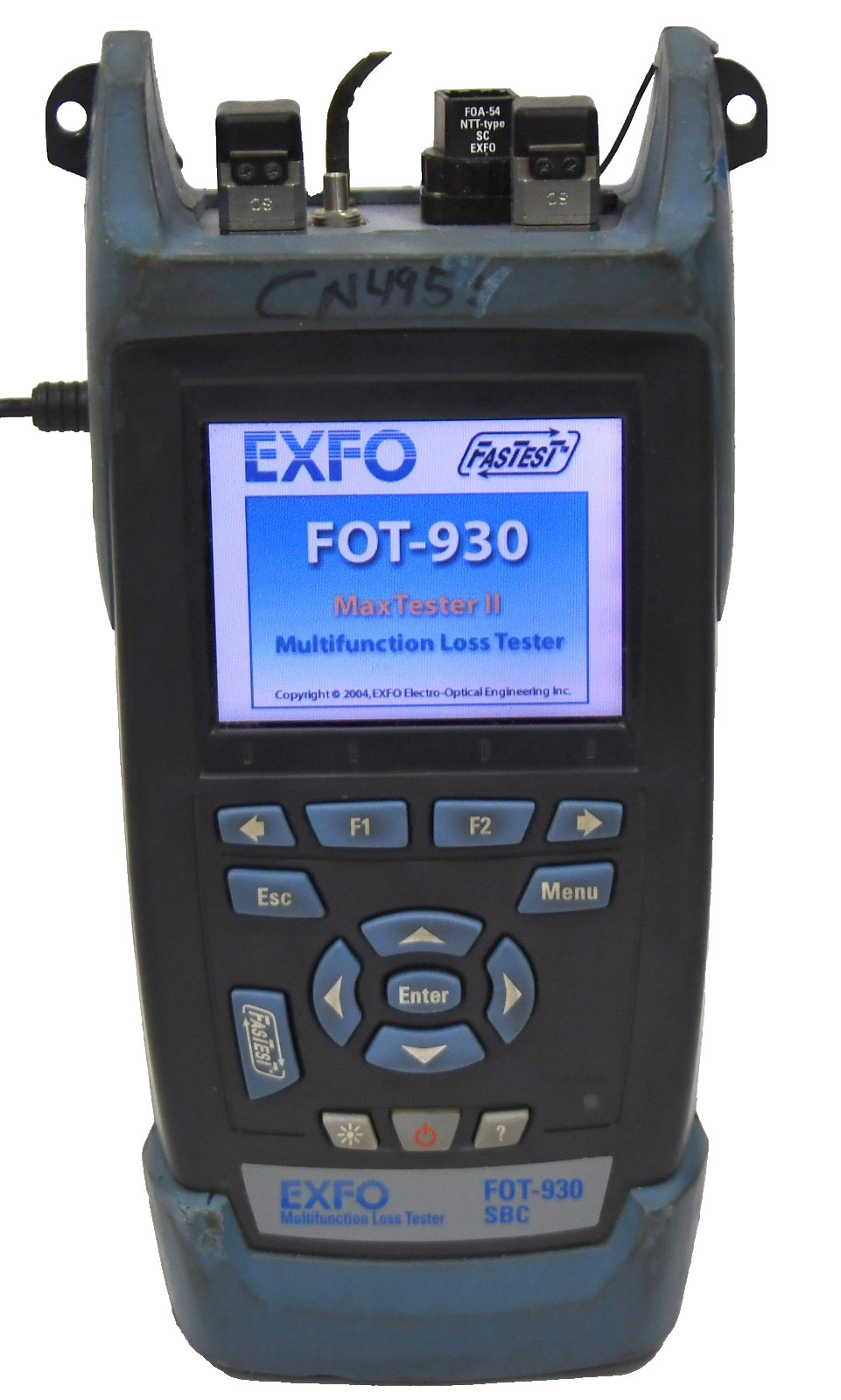 EXFO FOT-930 MaxTester II Multifunction Fiber Optic Tester PM/VFL 1310/1550nm EXFO FOT-930 MaxTester II Multifunction Fiber Optic Tester PM/VFL 1310/1550nm