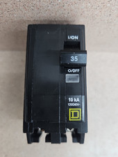 Square D QOB235 Miniature Circuit Breaker 35 A, 2 Pole, 120/240 VAC W# picture