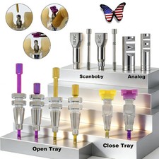Bone Level Straumann ITI Impression Coping Transfer Analog Open/Close Tray RC NC picture
