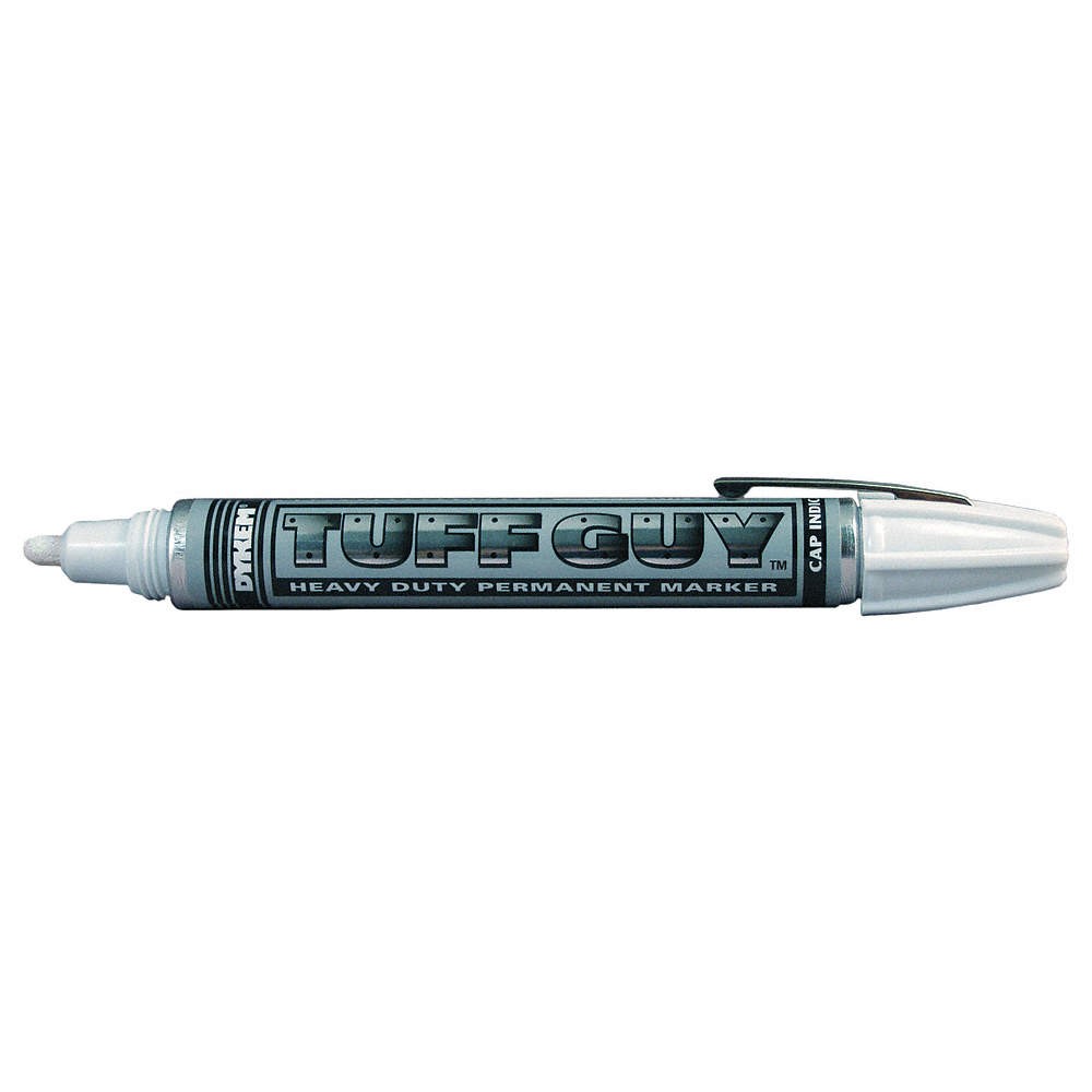 DYKEM 44175 Industrial Marker,Permanent,Medium,White 6RRG2 DYKEM 44175 Industrial Marker,Permanent,Medium,White 6RRG2