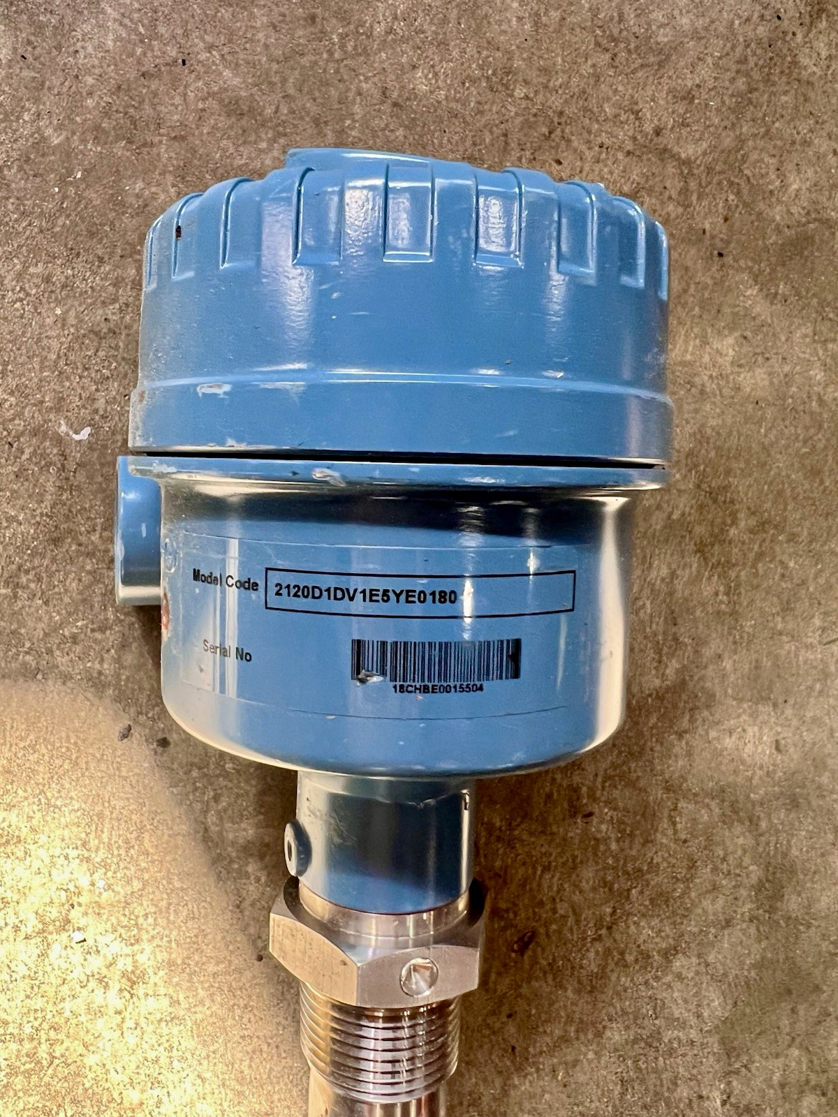 Rosemount 2120D1DV1E5YE0180 Vibrating Fork Level Switch Extended Probe