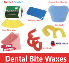 Dental Base Plate Wax All Season Waxes Utility Wax  Bite Wafers - All Models USA picture