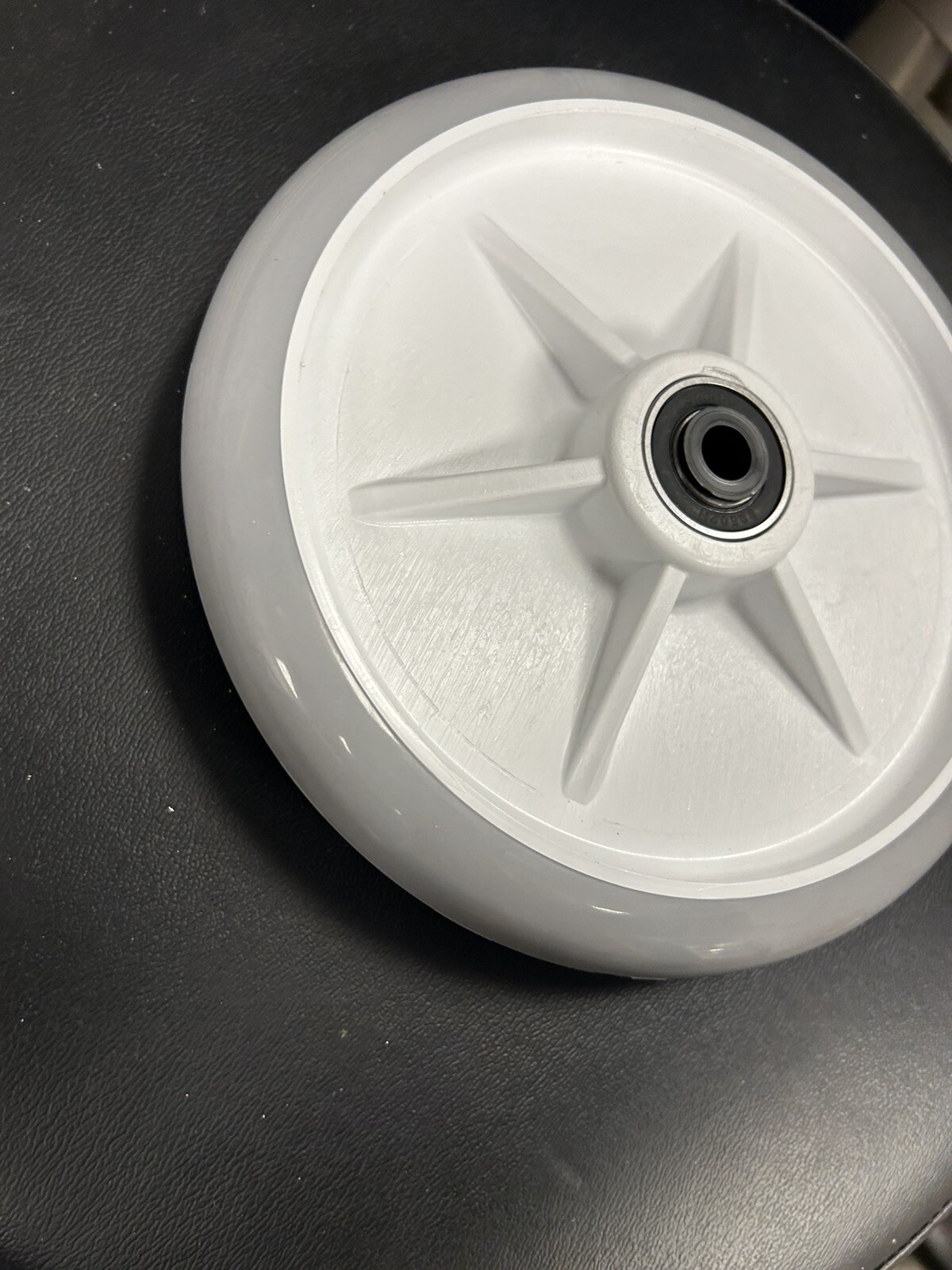 Grey Stryker Stretcher 8” Standard Wheel, Stryker OEM Part 0753-103-215 NEW Grey Stryker Stretcher 8” Standard Wheel, Stryker OEM Part 0753-103-215 NEW