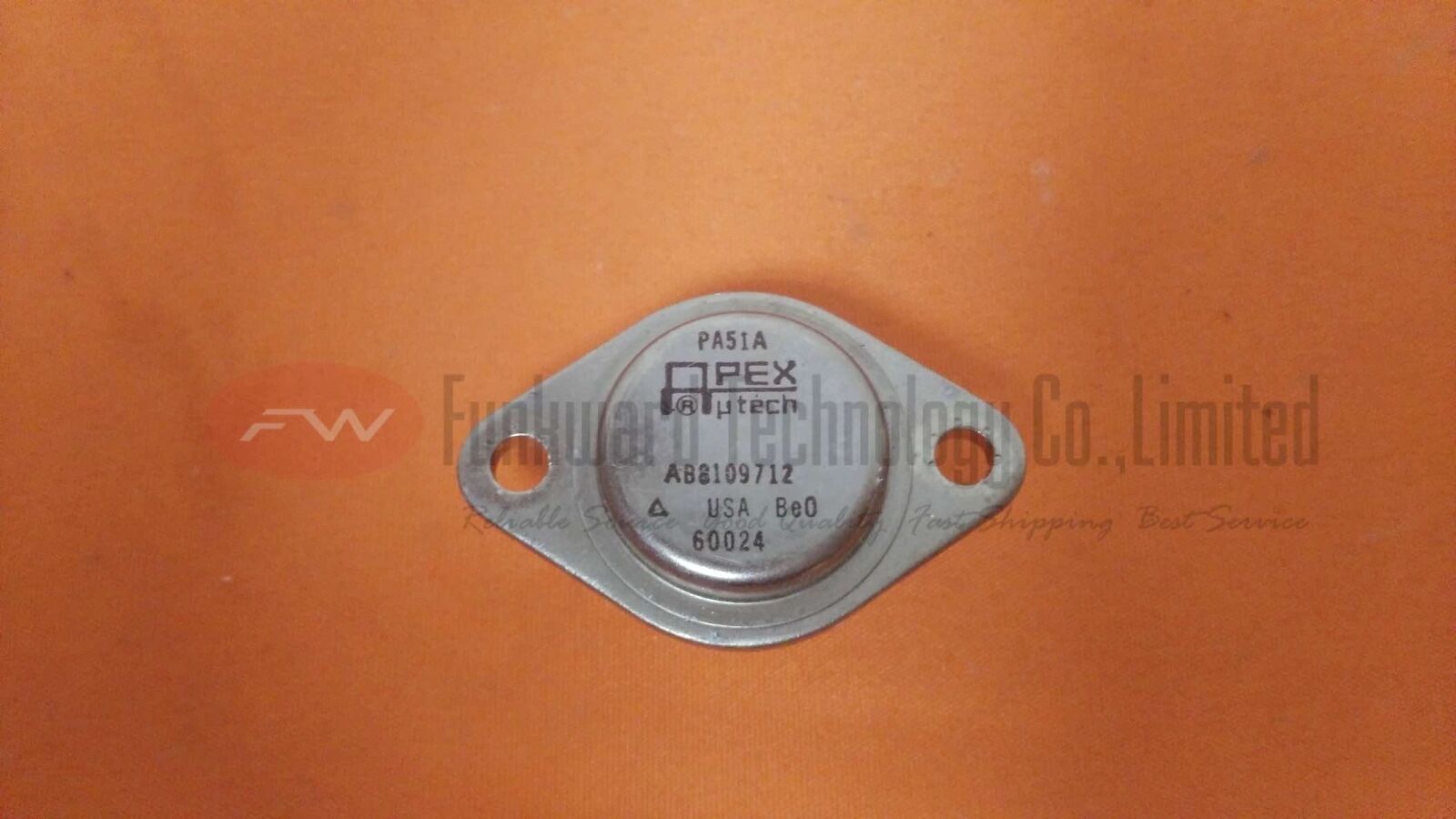 Apex PA51A High Voltage Power Operational Amplifier TO3-8 X 1PC NEW