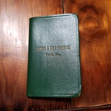 Vtg Schmidt & Ault Paper Co. York Pennsylvania Mini Address Book PA CBN picture